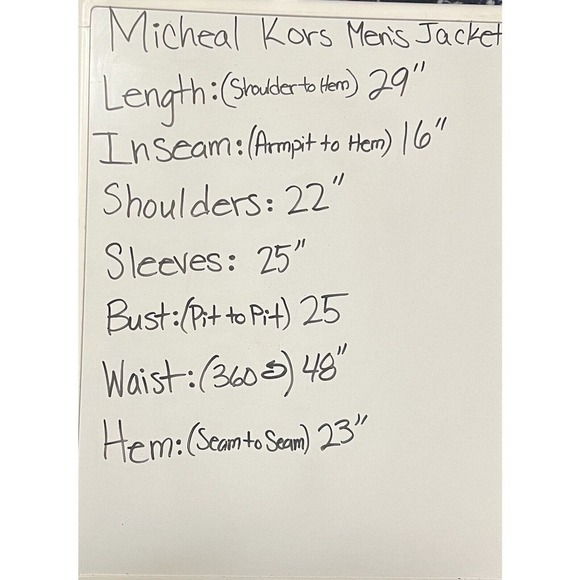 Michael Kors Soft Shell Hooded Jacket Men’s Olive Green Size L - Picture 11 of 11